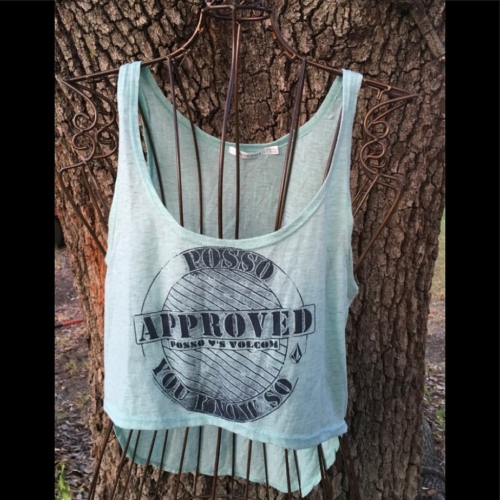 EUC POSSO ❤️S VOLCOM HIGH/LOW TANK TOP